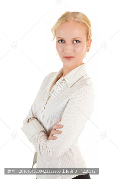 微笑的年輕女人