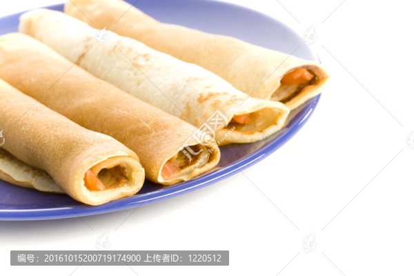 煎餅鮭魚