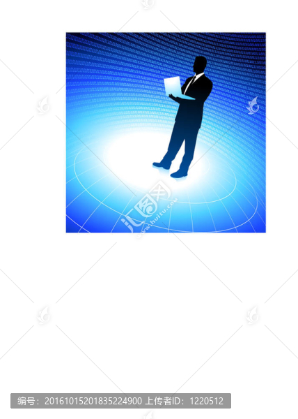 原來(lái)的插圖：商人拿著筆記本電腦的互聯(lián)網(wǎng)背景ai8二進(jìn)制代碼兼容