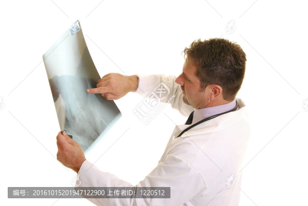 醫(yī)生用X射線