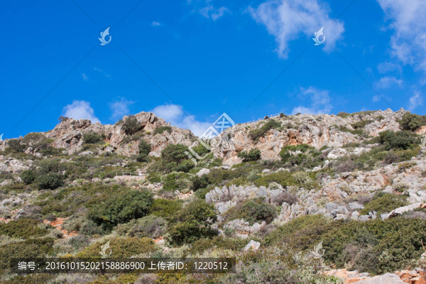 景觀在Preveli