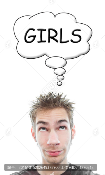 思考的女孩