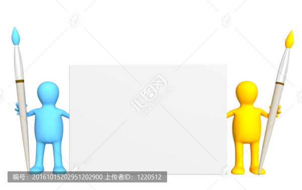 木偶用刷子