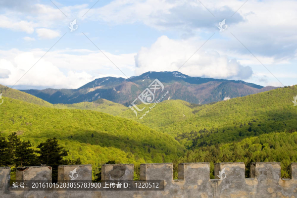 從Rasnov,Castle
