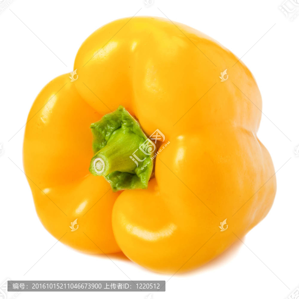 鮮黃色的辣椒