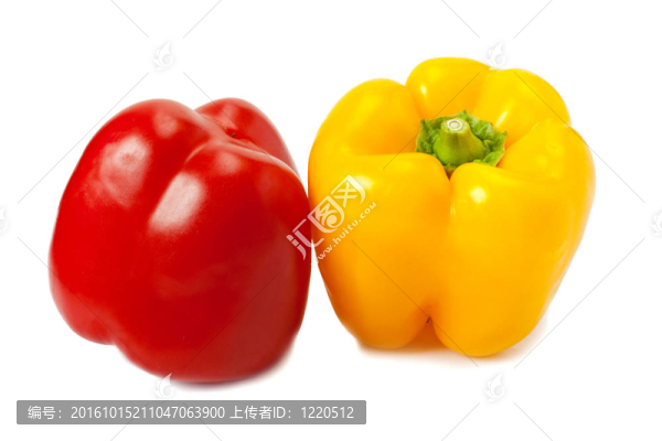 黃色和紅辣椒