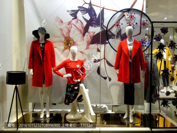 女裝店,櫥窗,服裝店櫥窗