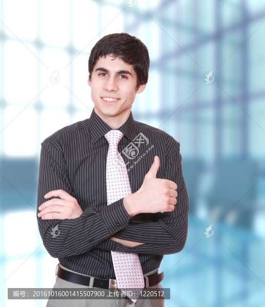 成功商人的肖像