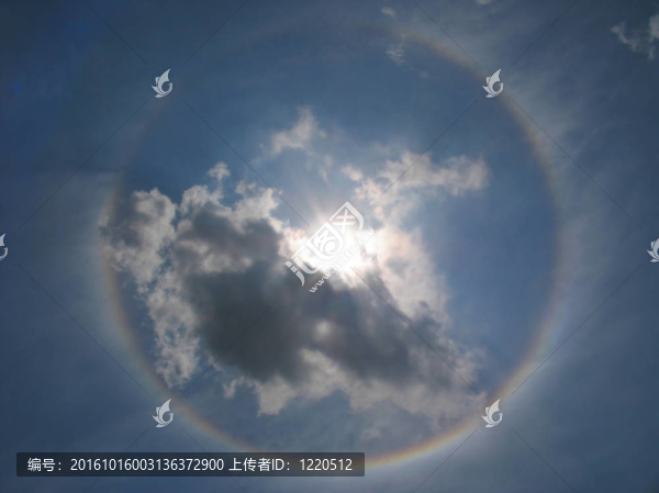 彩虹圍繞太陽(yáng)