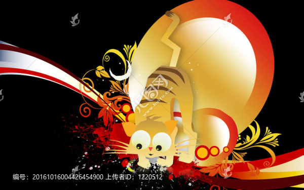 貓和月亮