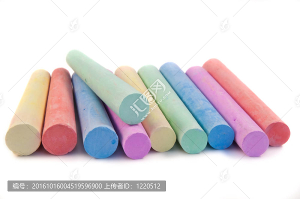 彩色粉筆選擇。