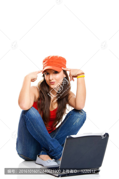 年輕的女人