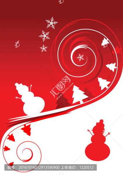 快樂雪人；圣誕卡