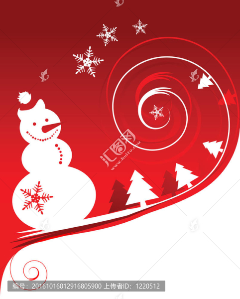 快樂雪人；圣誕卡