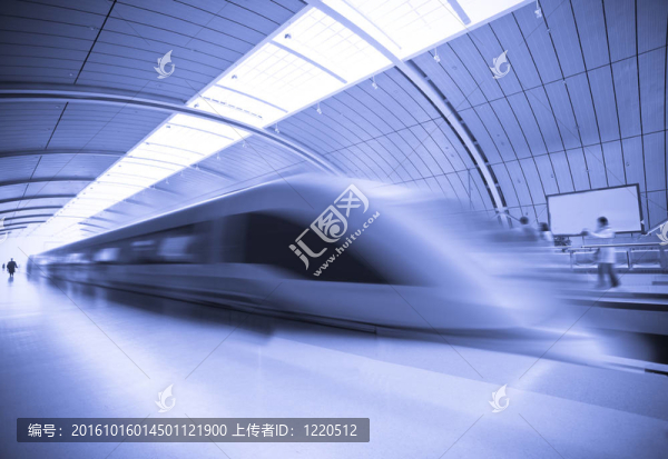 火車的運動模糊
