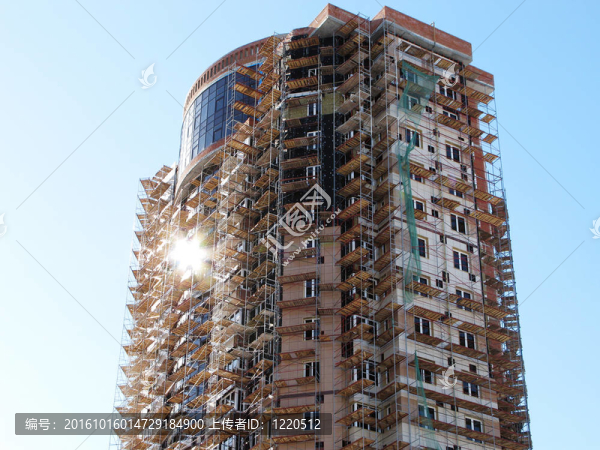 建筑摩天樓城市場(chǎng)景