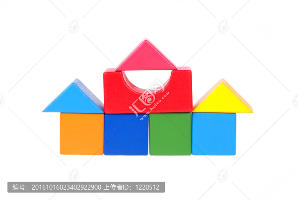 木塊建造的房子