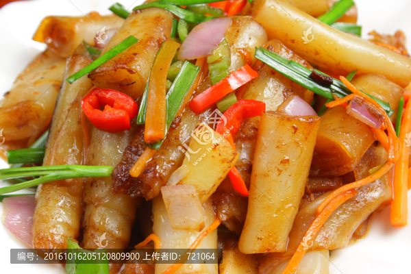 豬腸粉,香炒豬腸粉