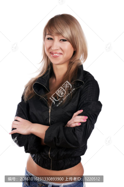 一個漂亮的年輕學生