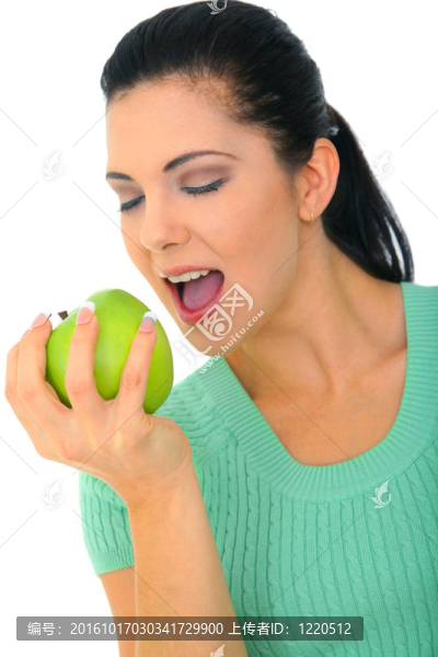 健康生活的快樂女人
