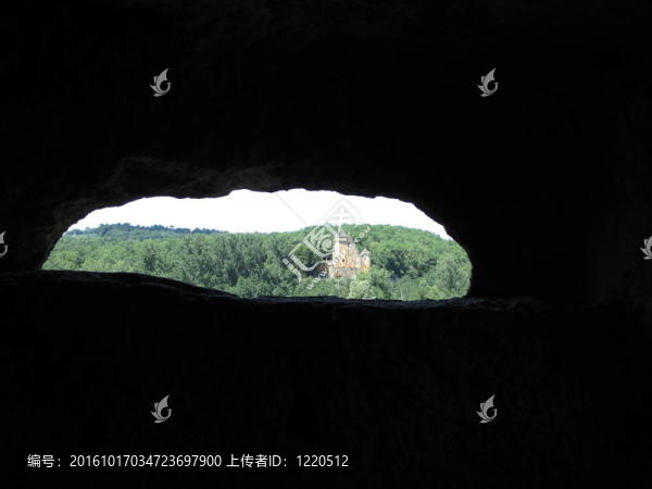 從穴居城堡洛賽爾；中世紀(jì)；
