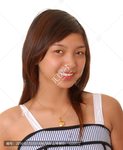 可愛的亞洲女孩