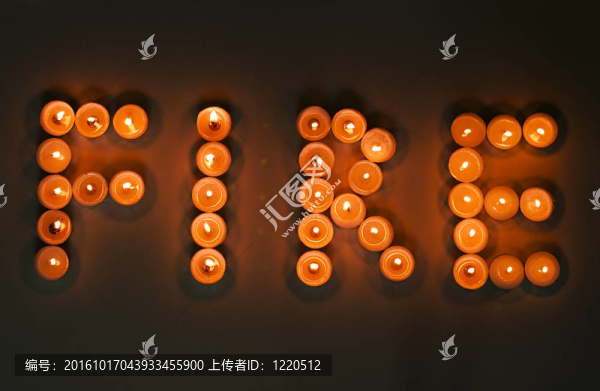 燃燒的蠟燭