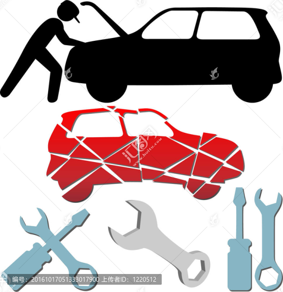 汽車修理保養(yǎng)車機械符號集