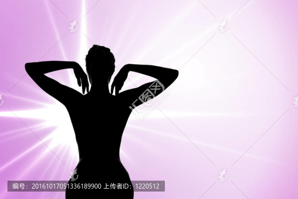 一位美麗年輕女子的輪廓