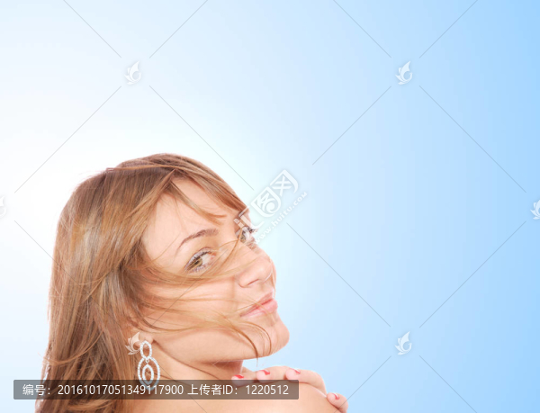 美麗年輕性感女人