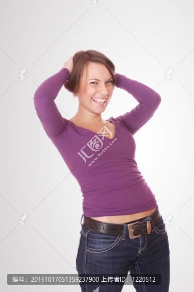 美麗年輕性感女人