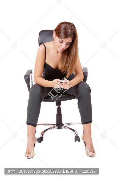 年輕迷人的商業(yè)女性