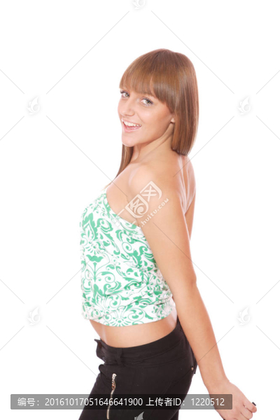 美麗年輕性感女人