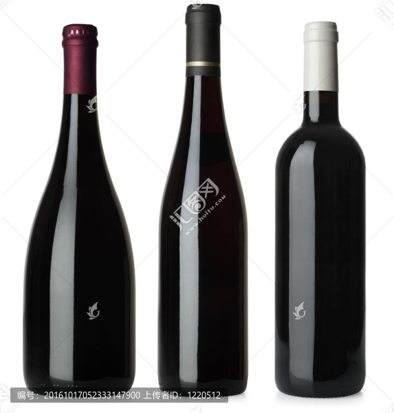 紅酒瓶空白無標(biāo)簽