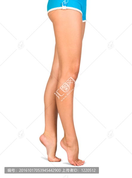 性感的女人的腿