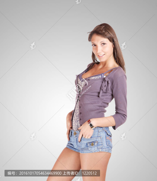 美麗年輕性感女人