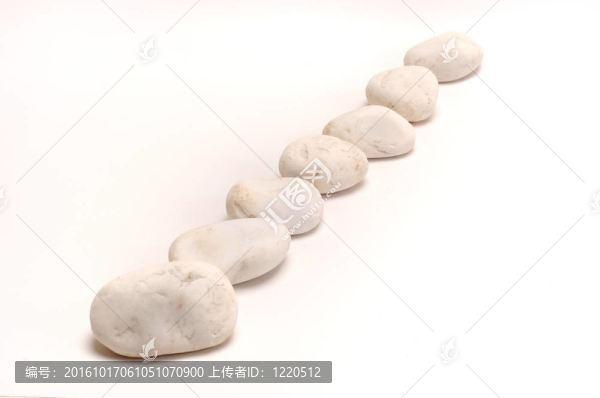 白色的石頭