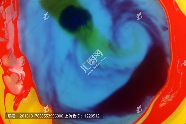 抽象色彩混合背景藍(lán)色
