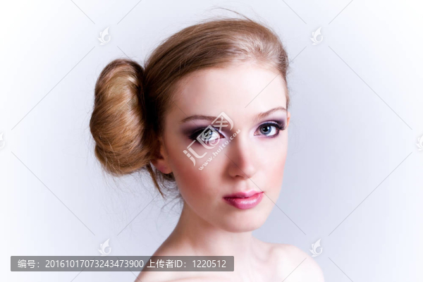 迷人的Young,Woman