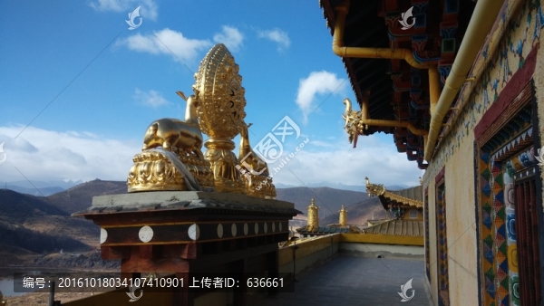 香格里拉松贊林寺