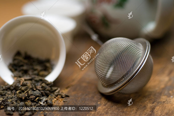 綠色中國茶具