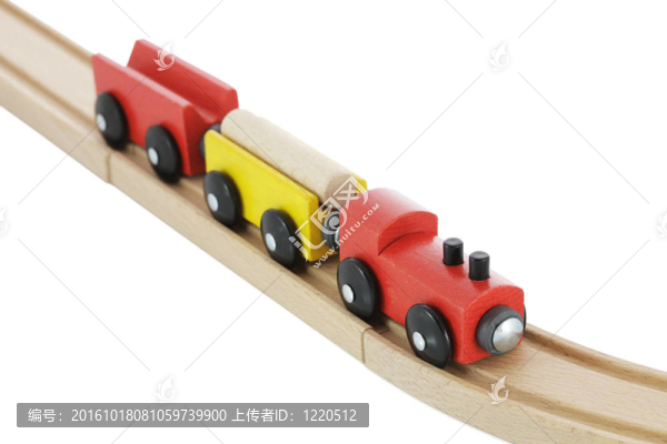 鐵路木制玩具火車