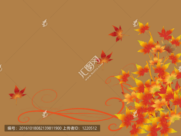 秋天的插圖