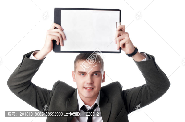 年輕成功的商人