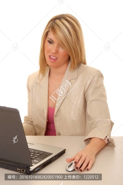 可愛(ài)的女商人