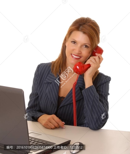 年輕的女商人