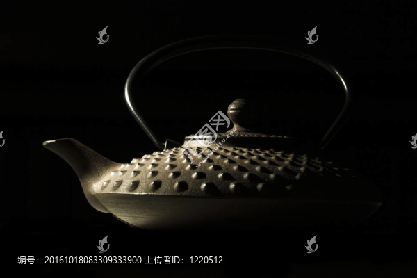 日本茶壺特寫
