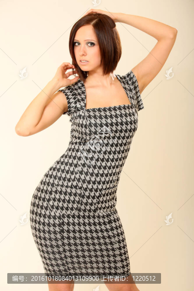 美麗的Young,Woman