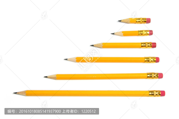 排的鉛筆