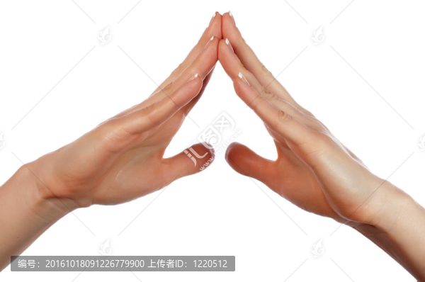 手和手掌的各種跡象
